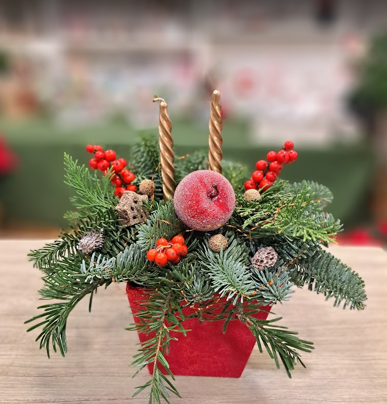 ARANJAMENT CRĂCIUN ”Christmas candle” 2