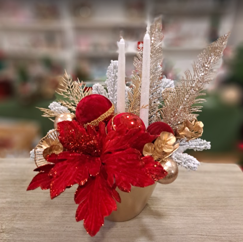 ARANJAMENT CRĂCIUN ”Christmas candle” 3